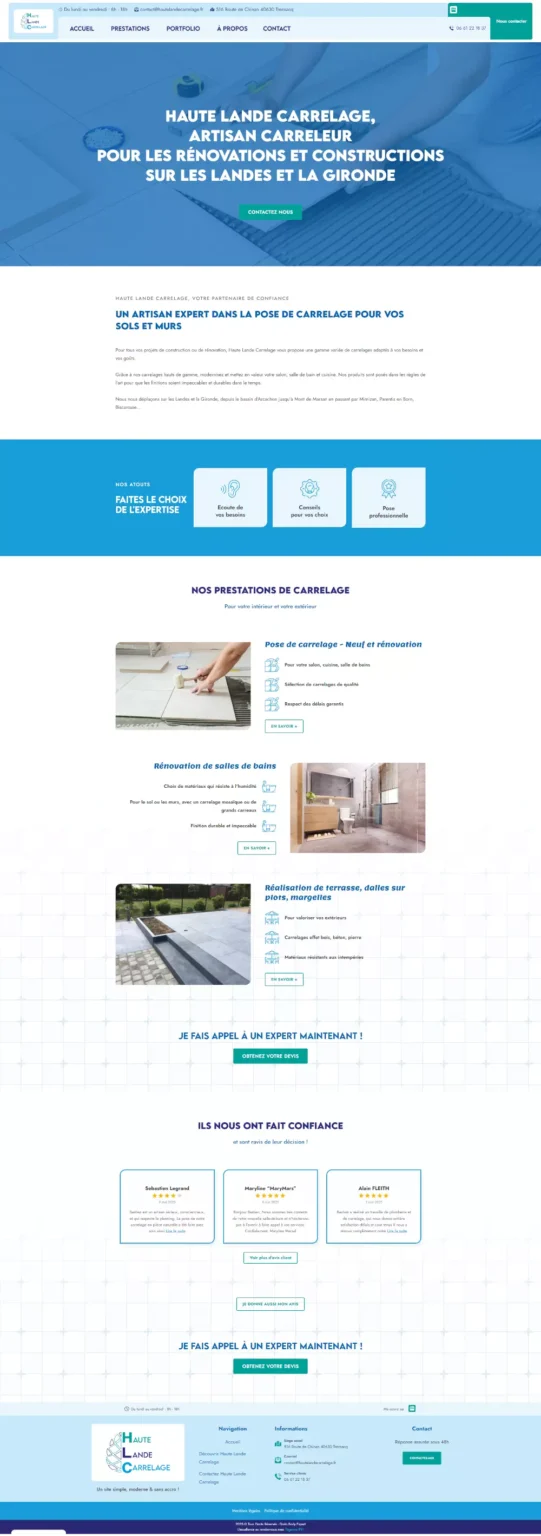 Haute lande carrelage signetonsite